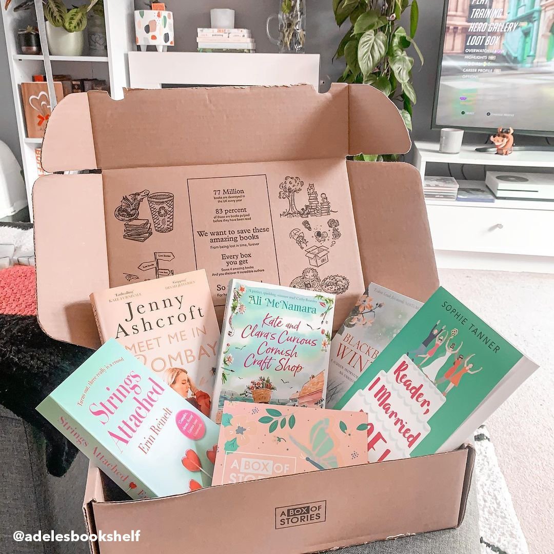 Light Reads - Box of 4 Surprise Books - A Box of Stories