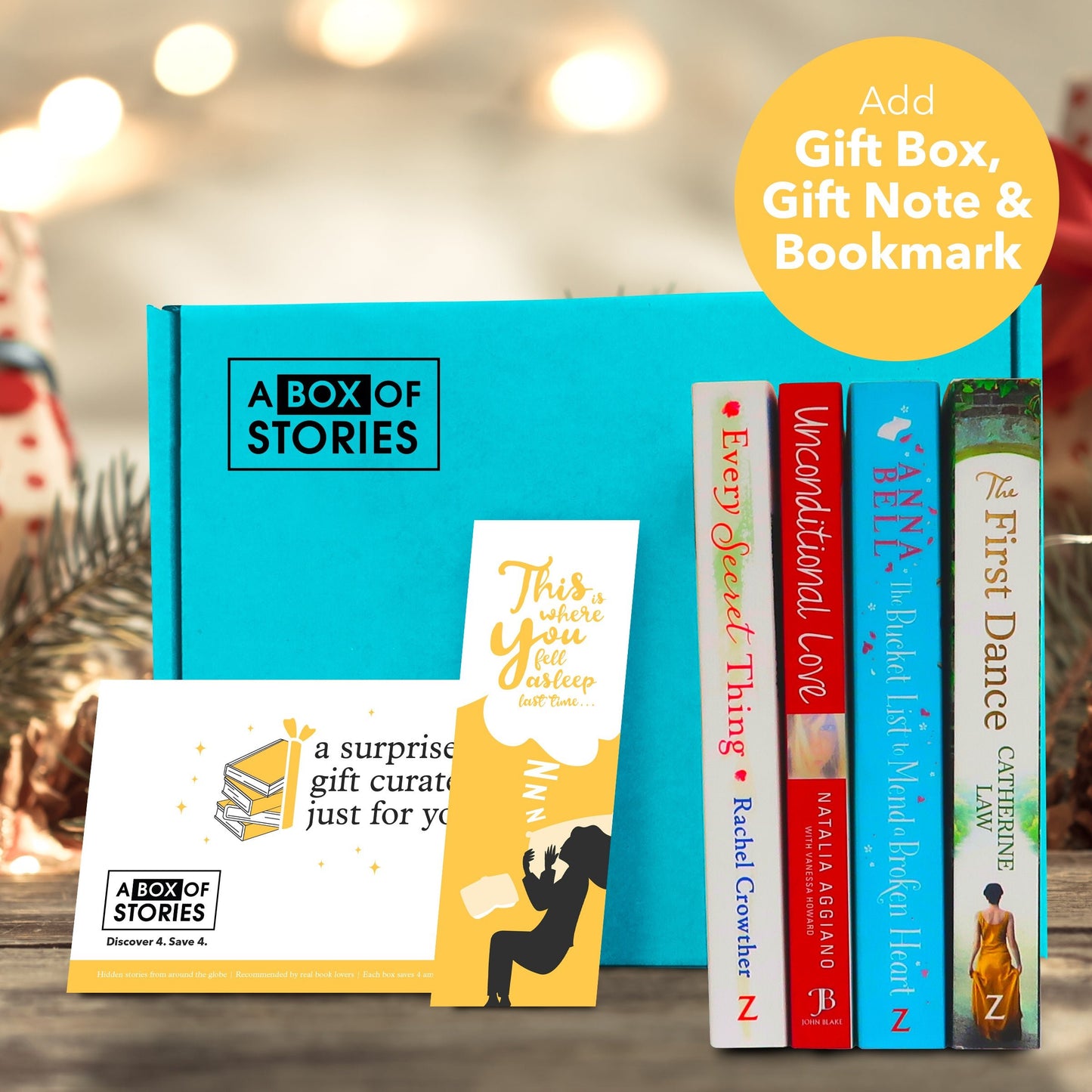 Light Reads Box of 4 Surprise Books - A Box of Stories